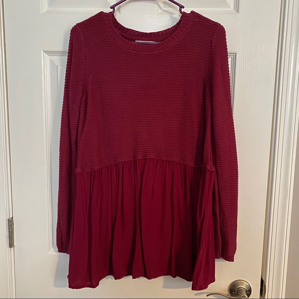 Maroon Altar’d State Sweater